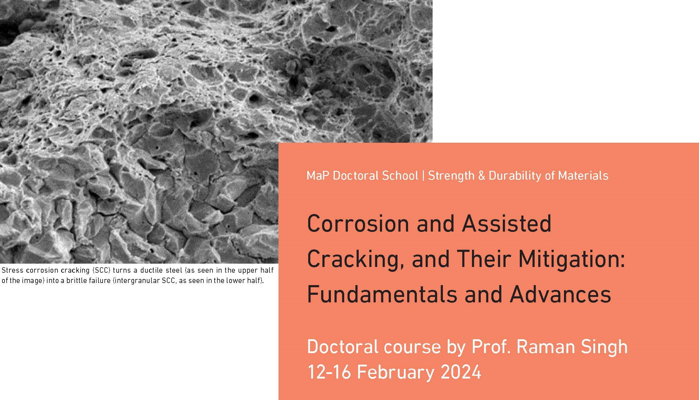 MaP Doctoral School | Corrosion course