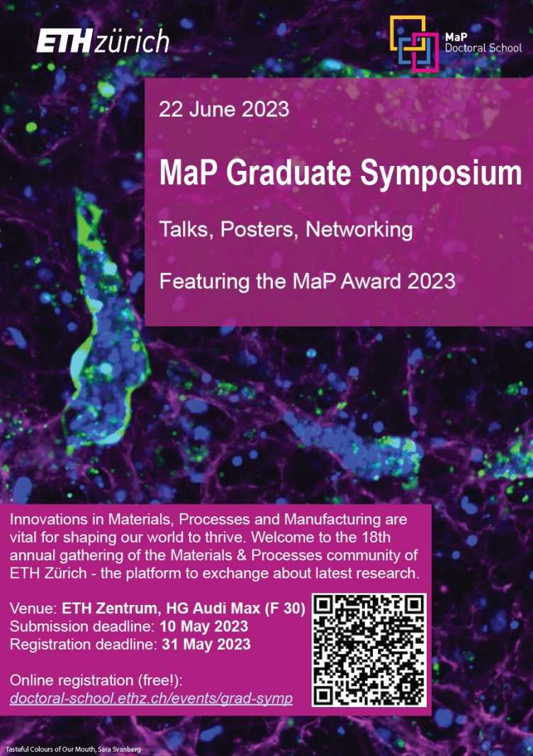 MaP Graduate Symposium 2023 poster