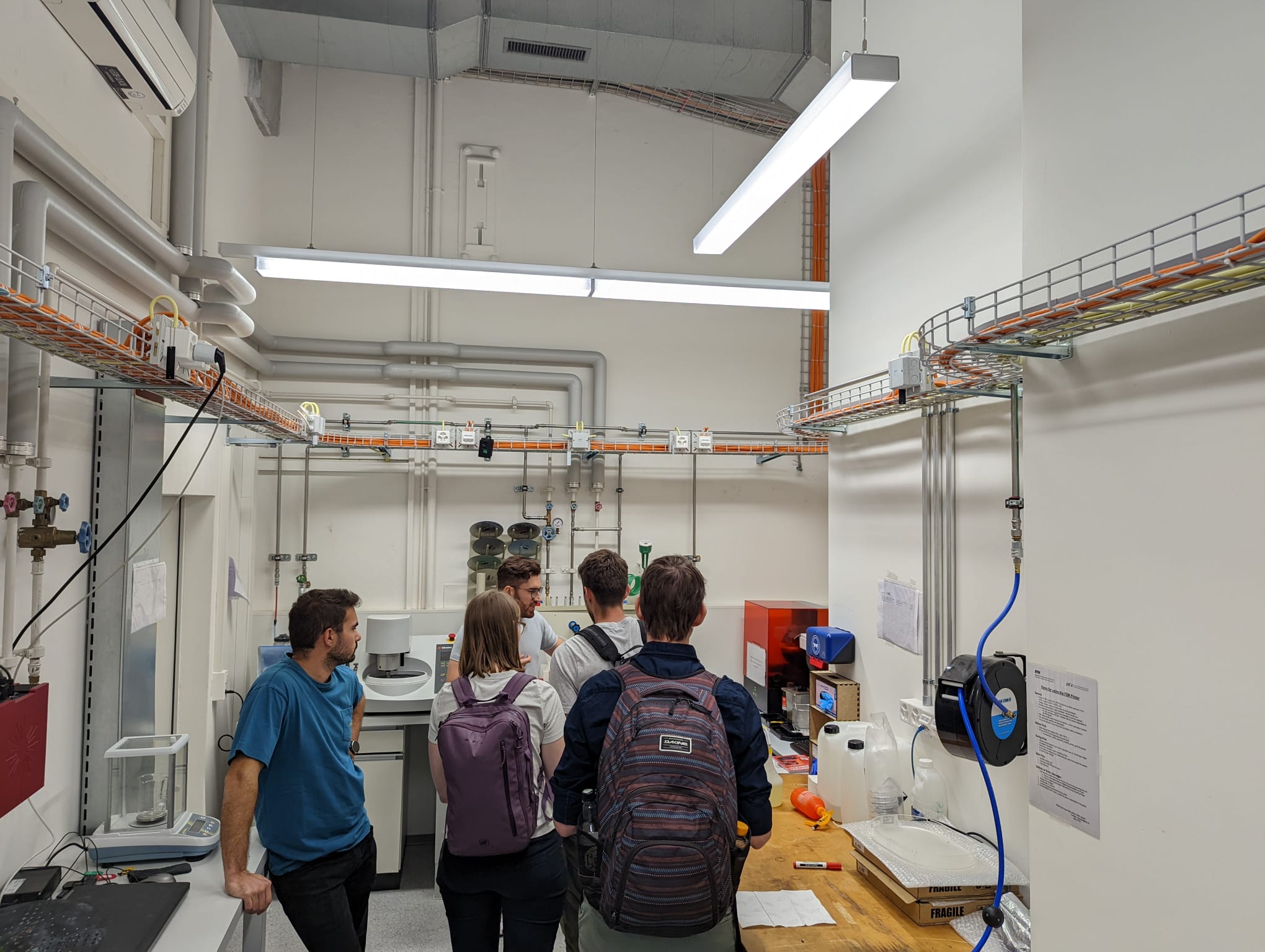 Visit to the pd|z Product Development Group Zurich labs at ETH Zentrum