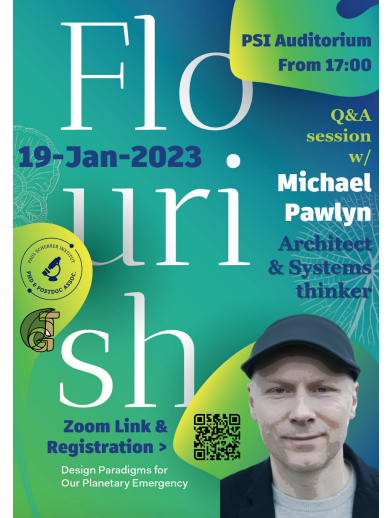 PSI Climate Seminar Series, Q&A with Michael Pawlyn, architect & systems thinker