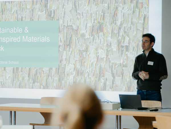 Prof. André Studart, co-chair Sustainable & Bioinspired Materials