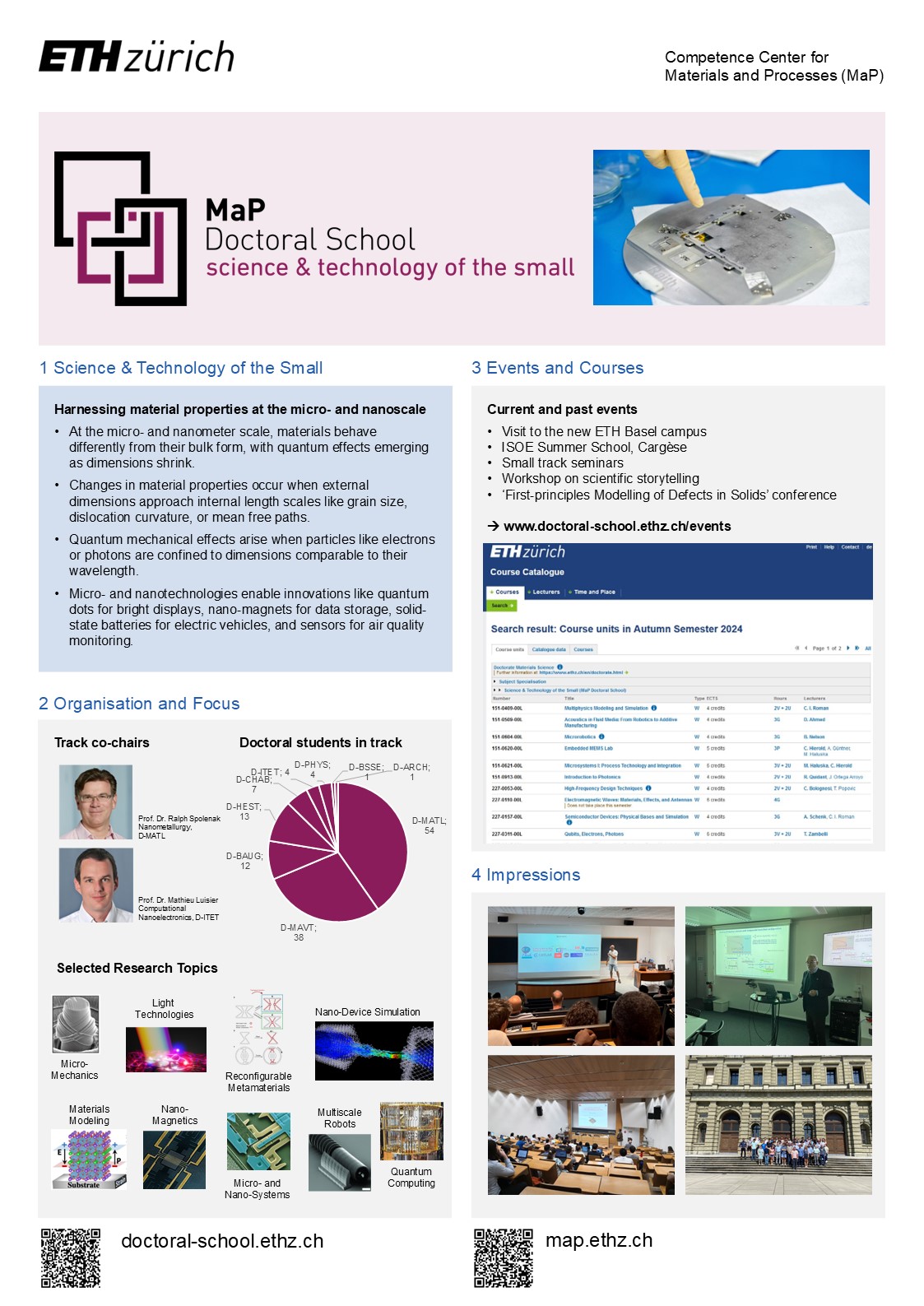 Track poster Science & Technology of the Small